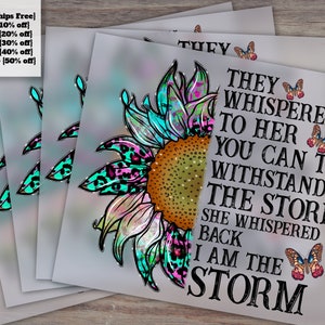 Ready to Press: Custom DTF Prints, Waterslide, Sunflower, Western, Leopard, Watercolor, Butterfly, Country Music Designs