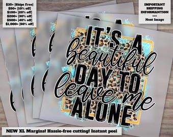 Custom DTF Print: Ready to Press Sarcastic, Sassy and Funny Shirts, Mother, Leopard and Sublimation Designs