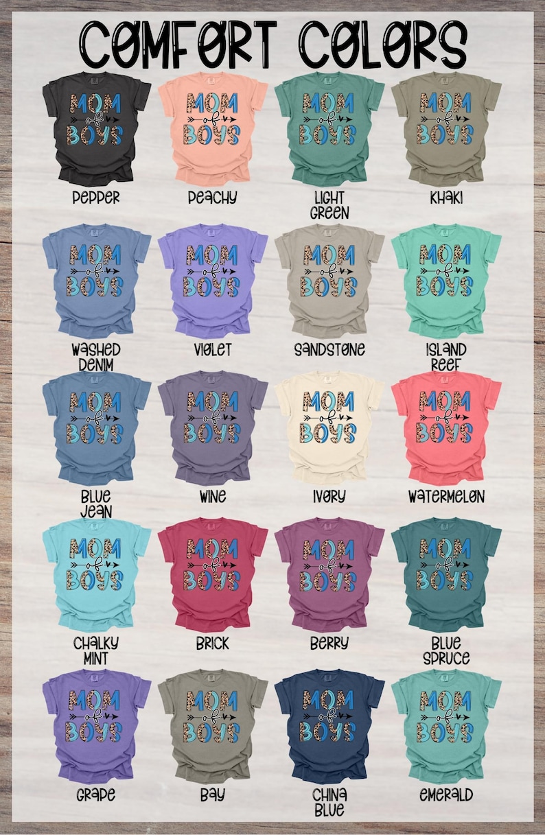 Boys' Mother Day Leopard Design, Ready-to-Press Mama Life Heat Transfer, Direct-to-Film Technology for Moms image 5