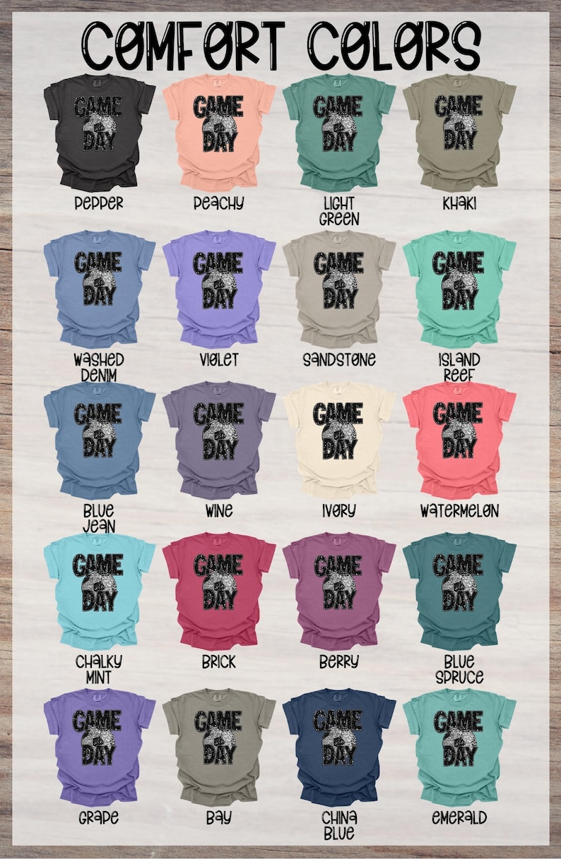 Soccer Game Day Heat Transfer, Faux Embroidery Sequins, Ready-to-Press Direct to Film, DTF, Ideal for Apparel Decoration image 5