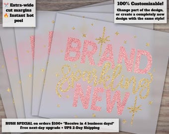 Newborn Baby Girl DTF, Princess Arrival Heat Transfer, Ready-to-Press DTF, Brand Sparkling New Design