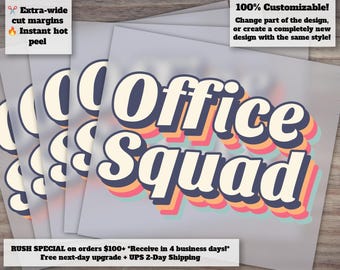 Office Staff Transfer, Office Squad Transfer, Coworker Gift, Administrative Assistant Transfer, Office Team Transfer, Office Crew Transfer