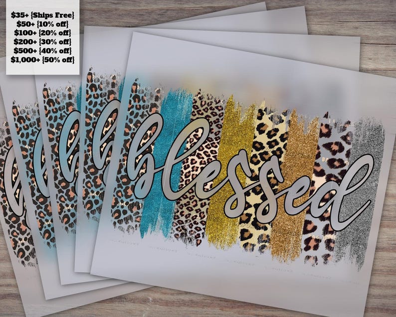 Leopard Glitter Blessed Design for Fall Thanksgiving Shirt Autumn Heat