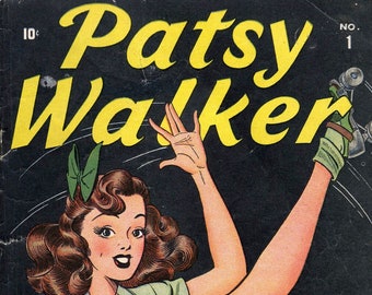 124 Probleme Patsy Walker Classic Comic Bücher, seltener Comic, Vintage Comic, große Sammlung Digital Download