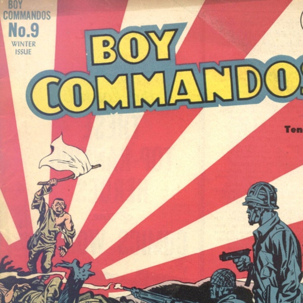 Boy Commandos, Rare Comics, Classic Comics, Classic Book Kids,DIGITAL DOWNLOAD