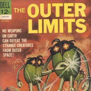 Complete digitale stripcollectie Outer Limits: 16 nummers + 2 bonuskaartensets, direct downloaden met gratis striplezers!