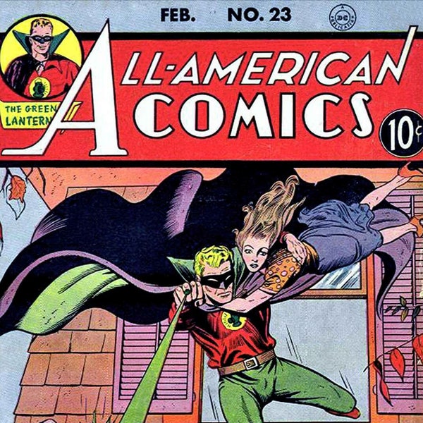 102 Issues Iconic All-American Comics Collection: Journey Through the Golden Age of Comics  Immediate Digital Download