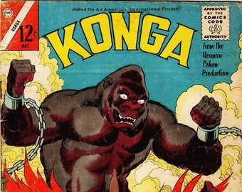 Konga Comic 1-23 Complete Run, Immediate Download
