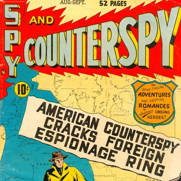 Spy and Counterspy PLUS Spy Hunters 24 issues Total, Run Rare Comics, Vintage Comics, Digital Download