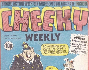 Cheeky Weekly Comic complete run 117 Issues plus 7 Annuals, plus 5 Summer Specials Classic Comic Books Digital Download