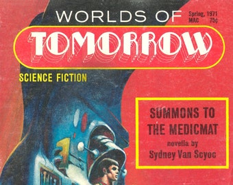 Worlds of Tomorrow 26 Issues Complete, Vintage, Classic Kids Comic, Digital Download