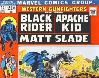 Western Gunfighters Complete Run, Western Comics, Rare Comics, Vintage Comics, Digital Download