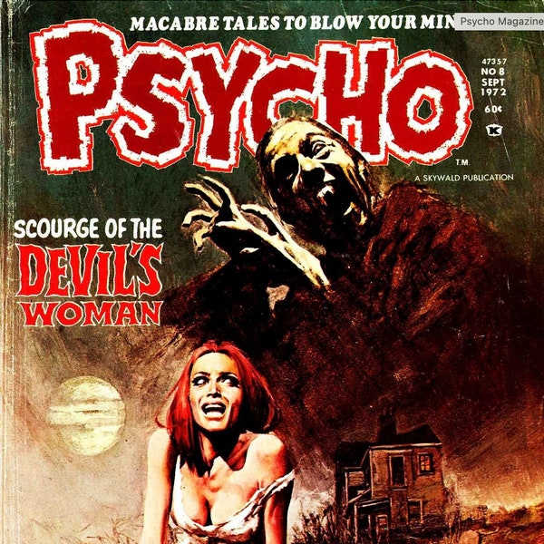 27 issues Psycho Magazine Collection: Including 4 Special Editions - Quintessential Suspense & Horror Compilation