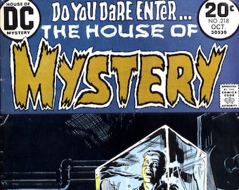 House of Mystery 1-321 Issues - Complete Run - Immediate Download - Vintage Horror & Sci-Fi Anthology - 1951 Debut,Digital Download