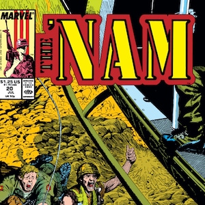 84 Issues The 'Nam Comic Bundle Immediate Digital Download U.S. Vietnam War Perspective image 1