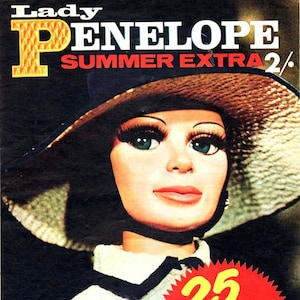 Lady Penelope 133 numéros plus 6 annuelles plus 1 bande dessinée classique spéciale, vintage, livre classique en téléchargement numérique pour enfants