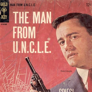 Collectie van 72 digitale exemplaren "The Man from U.N.C.L.E." Vintage strips, klassiek boek voor kinderen, digitale download