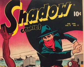 The Shadow Comic 1-101 Classic Comic Books, Rare Comics, Vintage Comics,  Digital Download