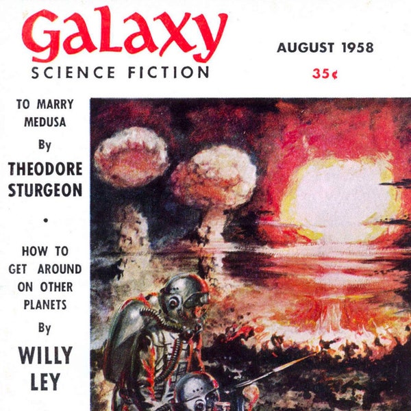Galaxy Science Fiction Meer dan 250 problemen, Vintage Comic, Geweldige collectie, Digitale download