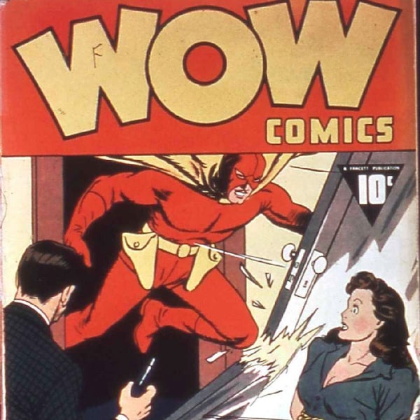 68 WOW Comics Bundle – Instant Download, Vintage, Digital Comics, Golden Age, Family-Friendly, Superhero, Mystery, Classic, Collectibles