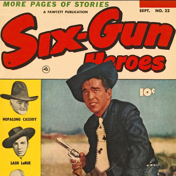 Complete Six Gun Heroes Collection: 79 Six Gun, 1 AU, 5 Blue Bird! Annuals, Specials, Holiday, Giant Series, Vintage Digital Download