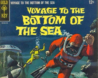 Vintage 'Voyage to the Bottom of the Sea' Comic Collection - Classic 1964 Series, Complete Run, Immediate Download