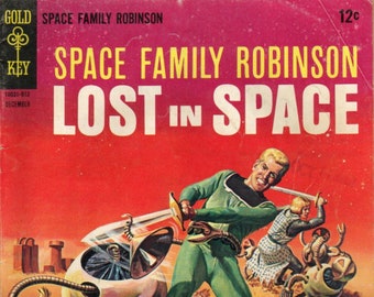 62 Ausgaben, vollständige digitale Sammlung: Gold Key Lost in Space & Space Family Robinson March of Comics, digitaler Download