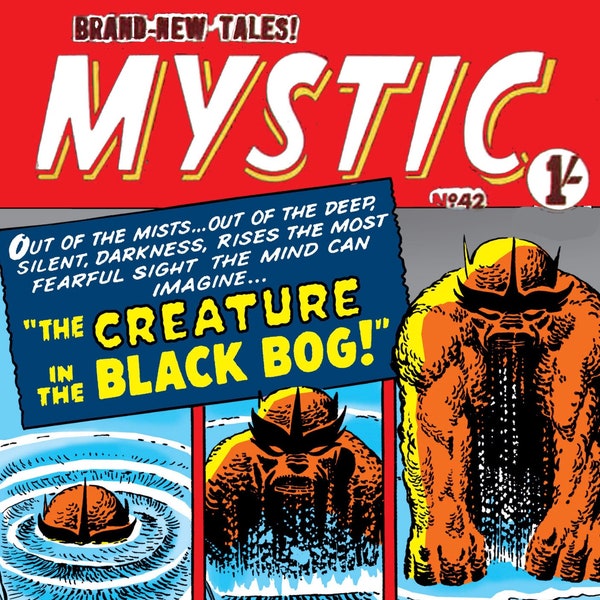 Mystic Comic 1-66 and 1 Bumper Book Classic Comic Books, Vintage, Classic Book Kids,  Digital Download