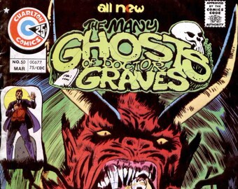 Many Ghosts of Doctor Graves 75 Issues Complete Classic Comic Books Digital Download