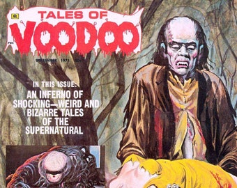 Schließe 36 Geschichten aus den VooDoo Comics ab! Jahrbücher, Specials, Urlaub & Riesenserie, Vintage Digital Download, Sofort, Horror-Kollektion