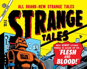 Strange Tales Complete Run 181 Issues Plus 2 Annuals, Vintage, Digital Download