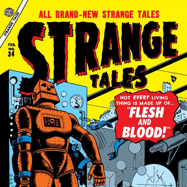 Strange Tales Complete Run 181 Issues Plus 2 Annuals, Vintage, Digital Download