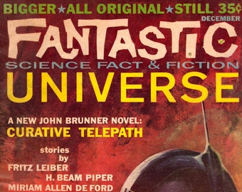 Fantastic Universe Magazine, 63 Issues, Classic Stories Comic, Vintage Collection Books Adventure Time, Digital Download