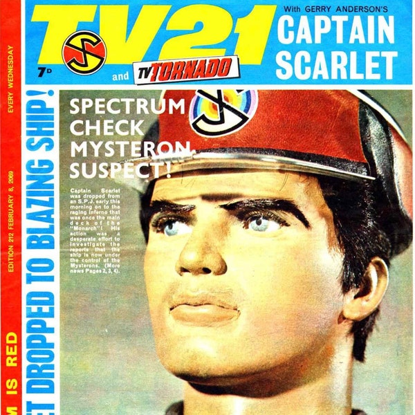 364 Comics, TV21 Century Comic, Joe 90, Fireball XL5, Thunderbirds, Comic Scans, Comic Books Digital Download