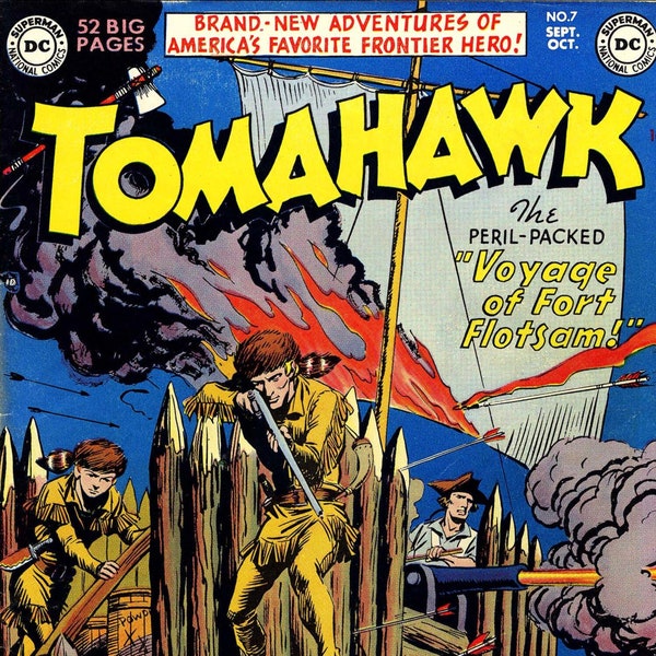 140 Issues Tomahawk Comic 1-140 Complete Run Classic Comic Books, Vintage Comics Digital Download