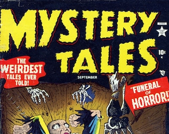 Mystery Tales Comic Complete PLUS Mystery Men Comic Complete