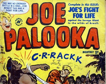 Joe Palooka 102 Comics, Great Collection, Rare Comics Vintage, Digital Download