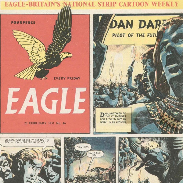 Eagle Comics, Series 1 Vol 1-5, 239 Issues, Immediate Download