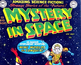 Mystery in Space Complete Run 1-117 Classic Comic Books, Vintage, Classic Book Kids Digital Download
