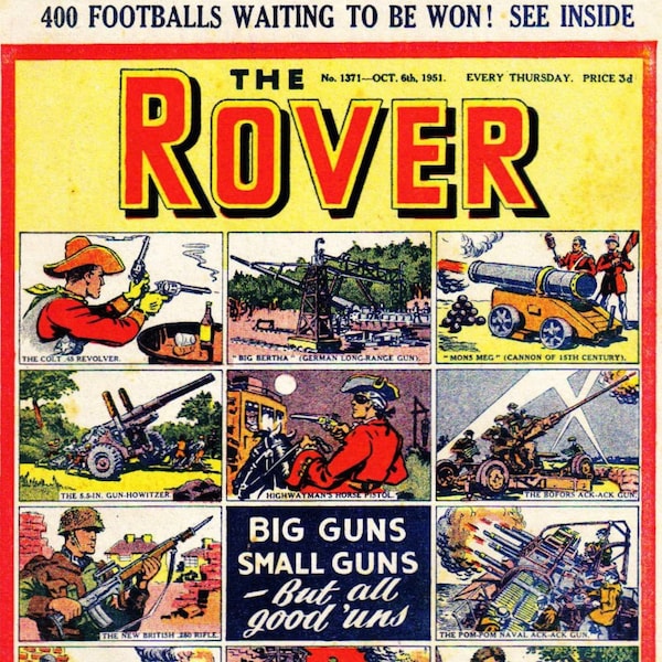 741 Comics The Rover Comic ,Digital Comic Books, Comic Book,Rare Comic Books Digital Comic, Vintage Comics, Comic Strip, Digital Download