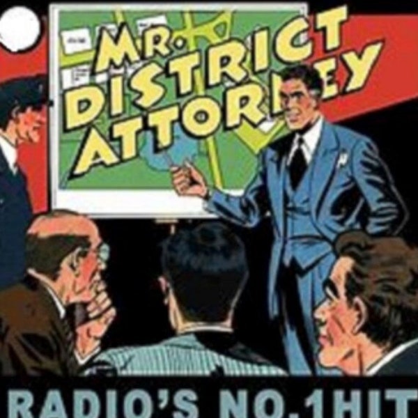 76 OTR Shows Mr District Attorney  Old Time Radio Episodes, Rare Shows Vintage, Digital Download