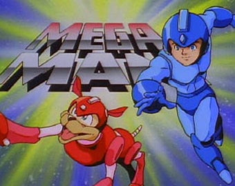 Mega Man Cartoon - Komplette Serie (27 Folgen) - Mega Man Serie, Sci Fi Cartoon, Mega Man Serie, Zeichentrickserie, digitaler Download