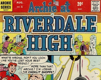 Complete Archie at Riverdale High Comics 1-113 Immediate Download Digital Collection Instant Download