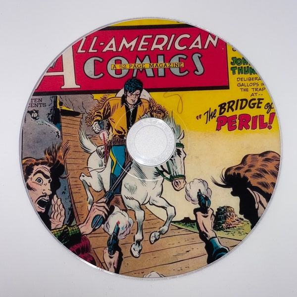 102 Issues Iconic All-American Comics Collection: Journey Through the Golden Age of Comics DVD