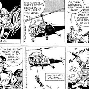 197 bande dessinée Rip Kirby, bande dessinée très rare, bande dessinée classique téléchargement immédiat image 1