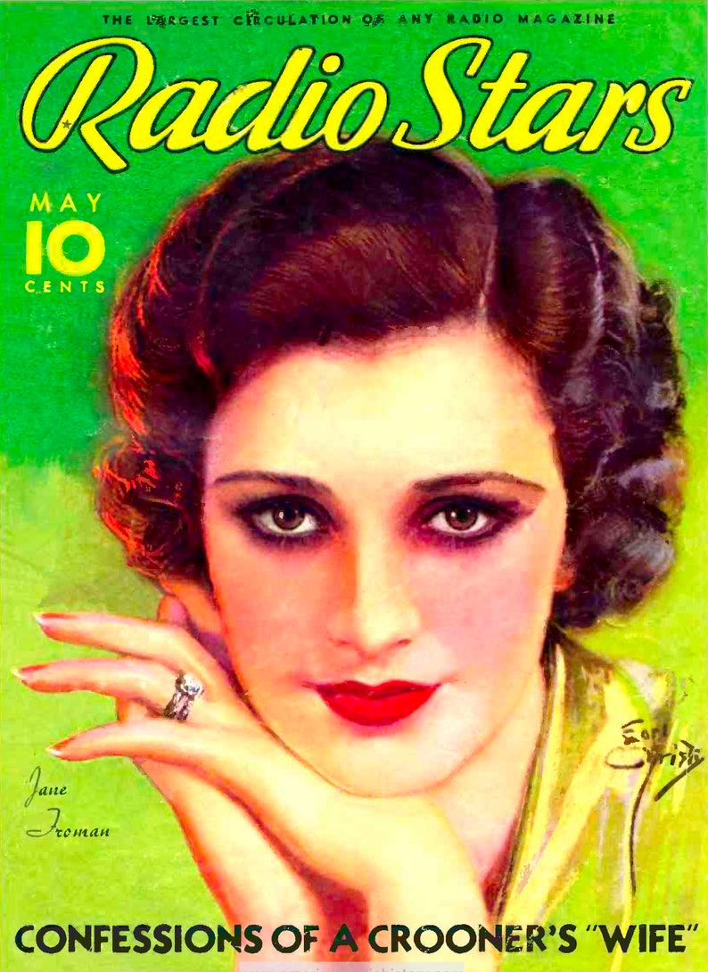 75 Issues Radio Stars Golden Era, Radio Hosts Rare Magazine, Vintage