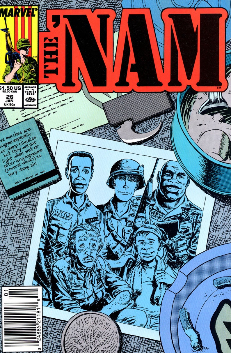 84 Issues The 'Nam Comic Bundle Immediate Digital Download U.S. Vietnam War Perspective image 6