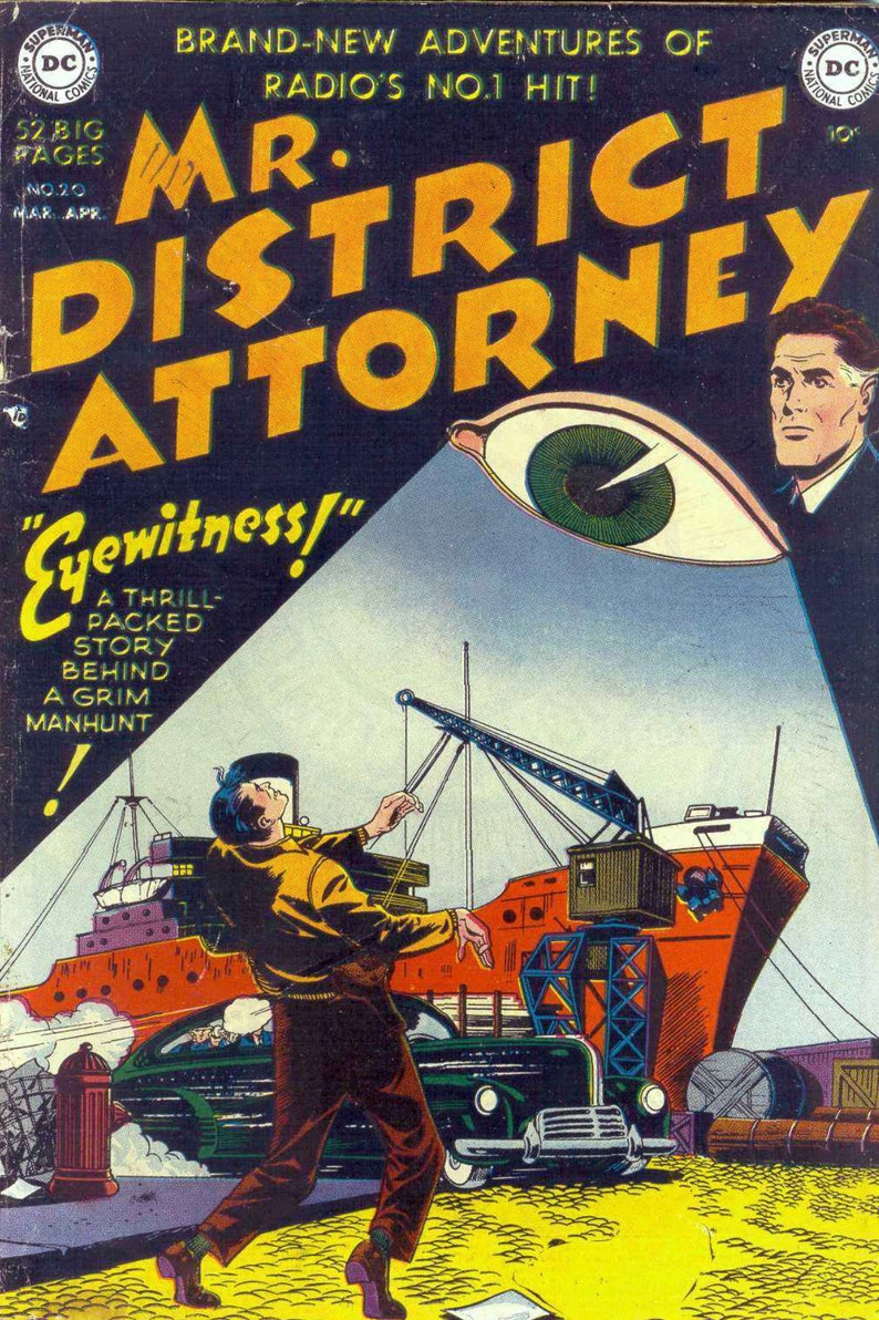 67 Issues Mr. District Attorney Digital Comic Collection Complete 67, Vintage Comics, Rare Comics, IMMEDIATE DOWNLOAD image 10