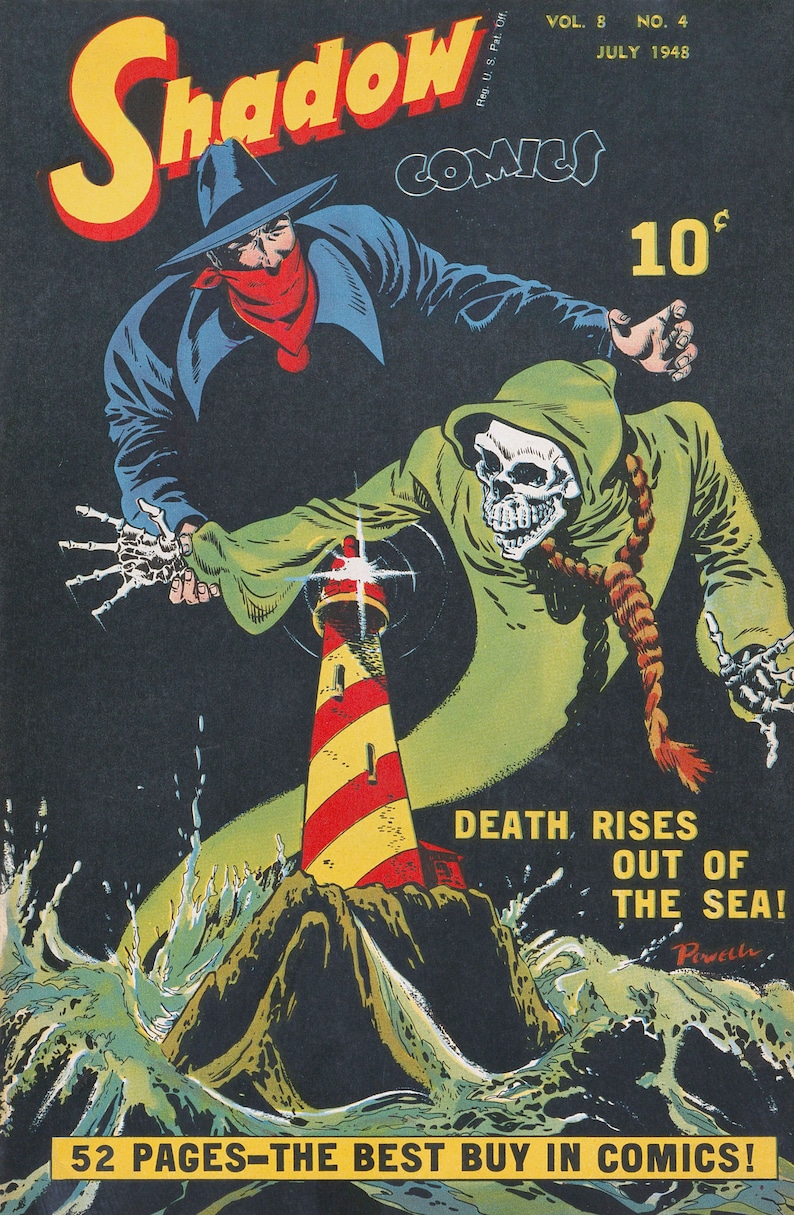 The Shadow Comic 1-101 Classic Comic Books, Rare Comics, Vintage Comics, Digital Download image 3