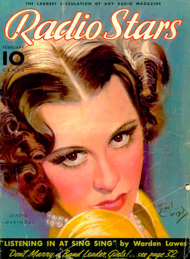 75 Issues Radio Stars Golden Era, Radio Hosts Rare Magazine, Vintage